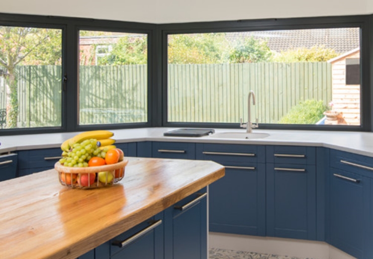 aluminum bay window