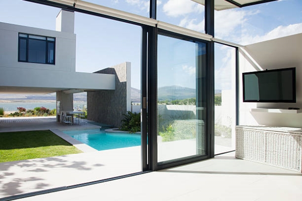 Hurricane Rated Lift and Slide Doors