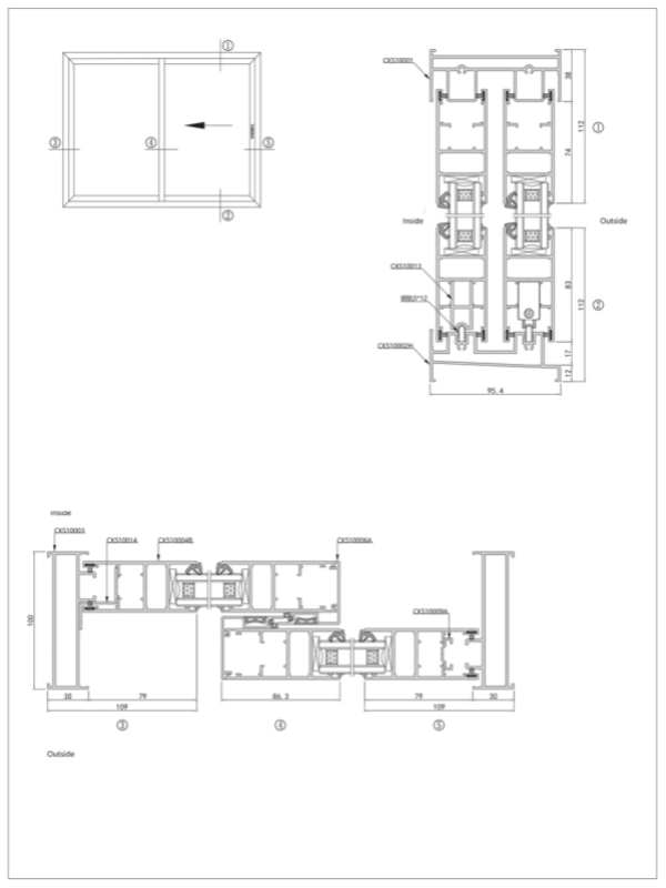 Wide View Sliding Windows