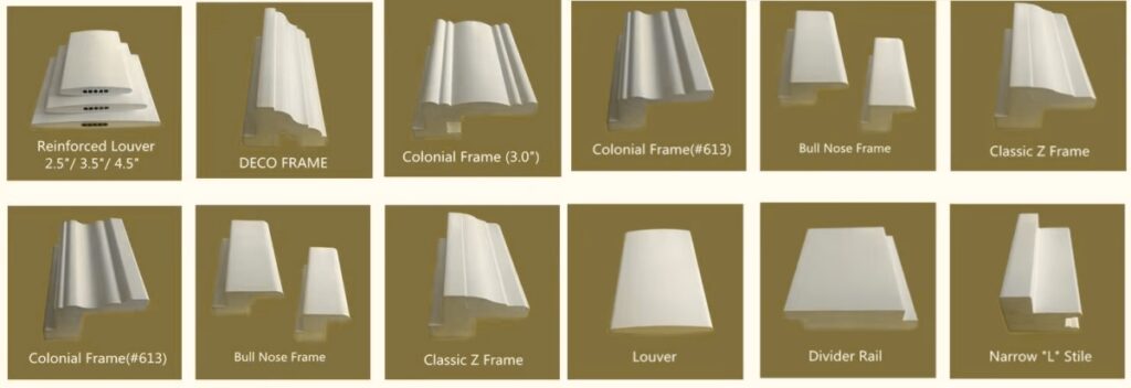 Plantation Shutters: Timeless Elegance for Your Home 9 Plantantion Shutters Components