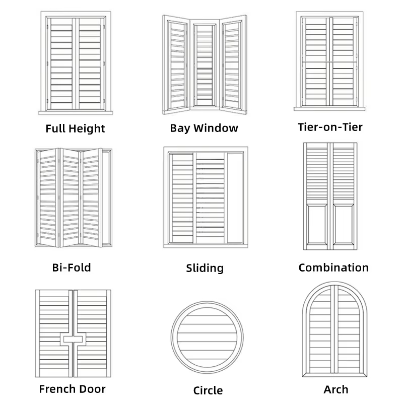 Plantation Shutters: Timeless Elegance for Your Home 6 Types Of Interior Plantation Shutters